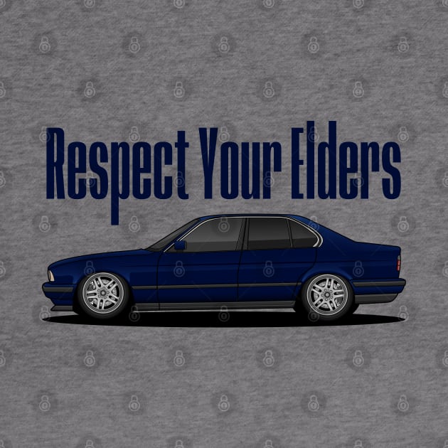 Blue E34 by turboosted